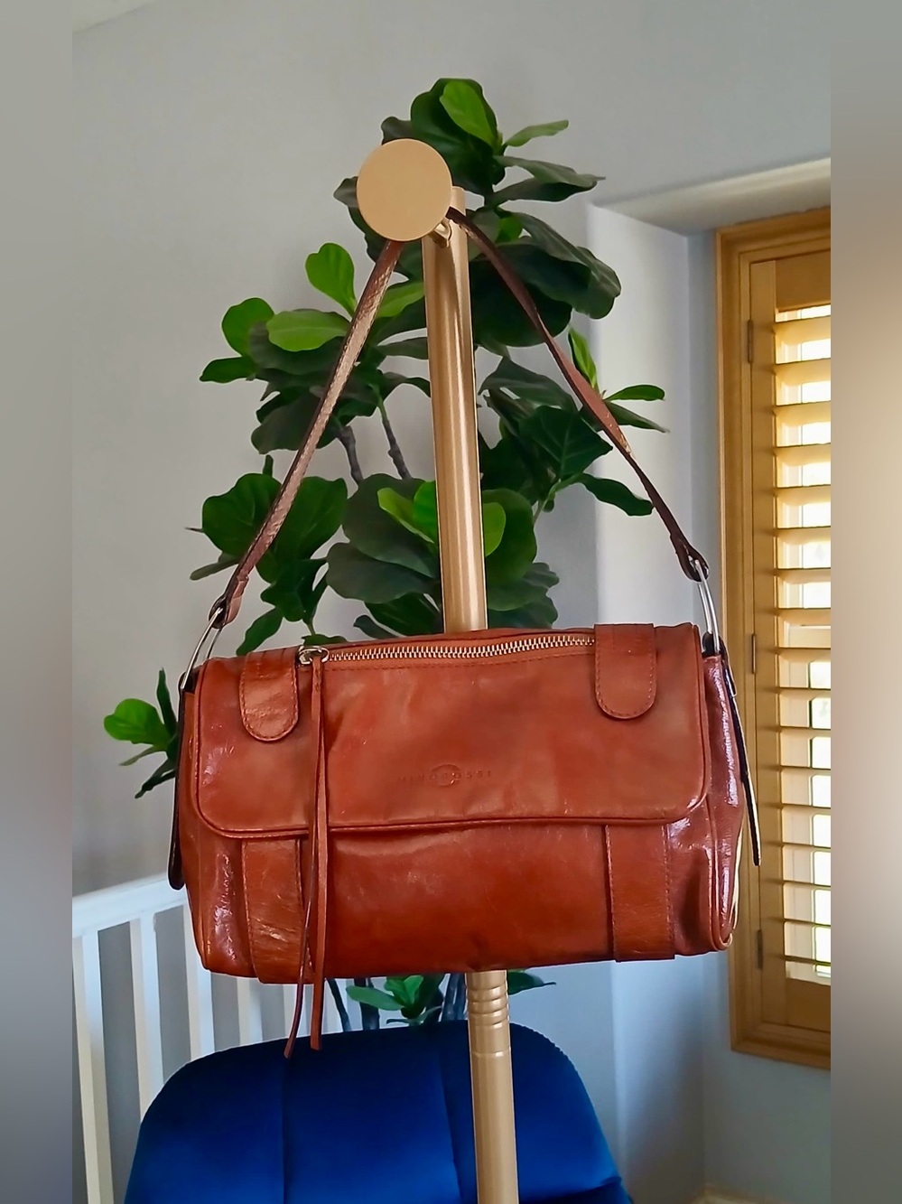 Minobossi Shoulder Leather Bag